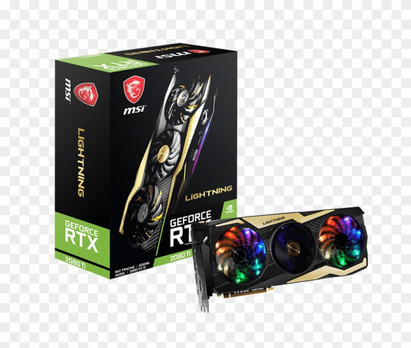 Geforce Rtx™ 2080 Ti Graphics Cards Geforce Rtx 2080 - Msi Geforce Rtx 2080 Ti Lightning Z Clipart #1144587