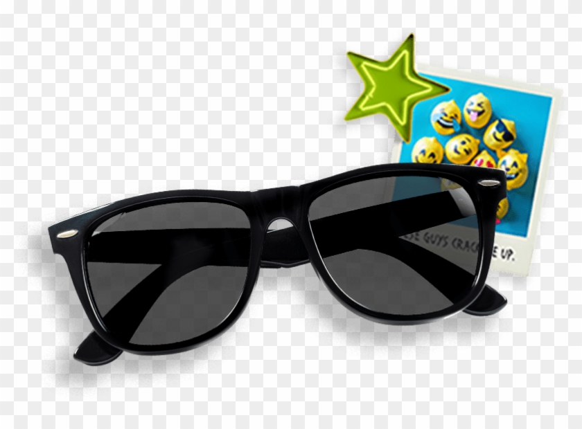 A Pair Of Sunglasses - Shadow Clipart