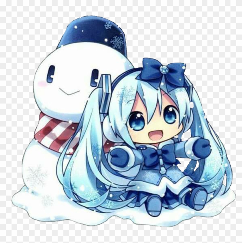Loli Sticker - Anime Hatsune Miku Chibi Clipart