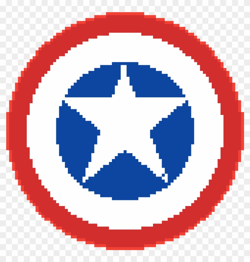 Captain America Shield - Captain America Birthday Decorations Clipart #1145576