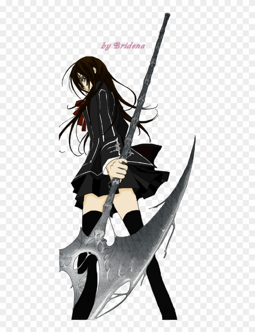 Yuki Cross Vampire With Scythe From Vampire Knight - Vampire Knight Yuuki Vampire Clipart