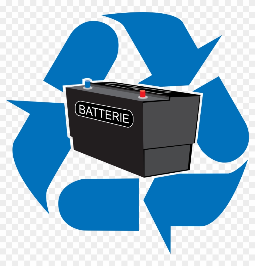 Car Battery Recycling Clipart