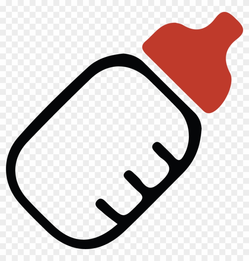 Breast Milk Management - Icono Biberon Clipart #1146461
