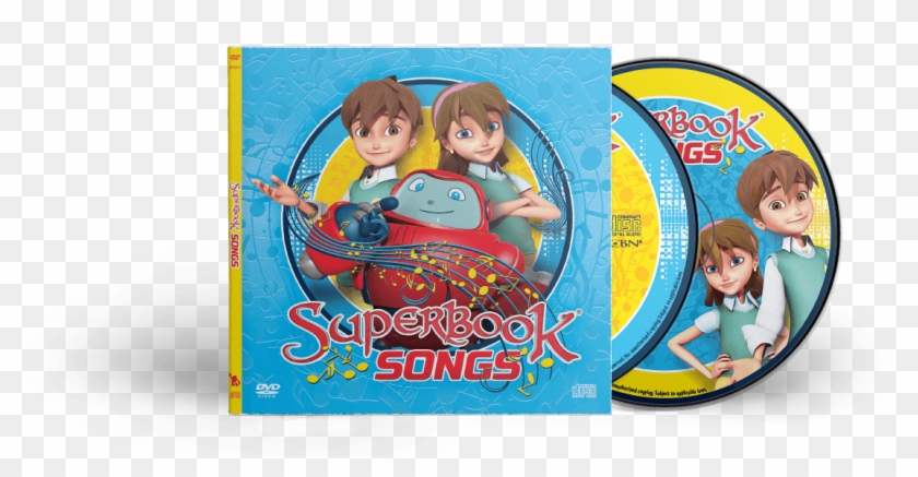 Image Of Superbook Songs Dvd Plus Cds - Cd Clipart #1146505