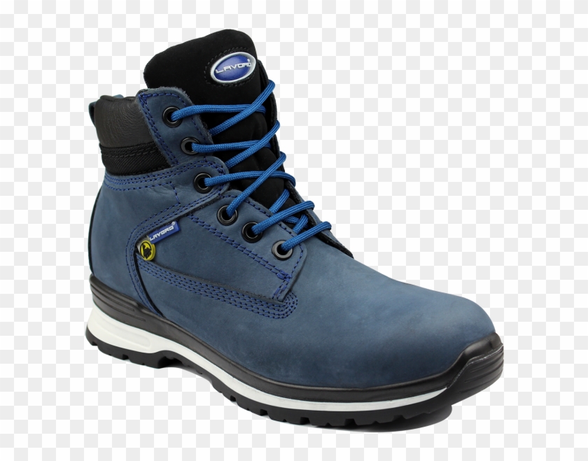 E18 - Blue - Steel-toe Boot Clipart