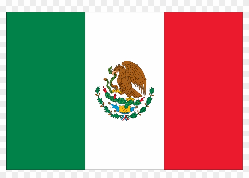 Explore Mexico - Mexico Flag Clipart #1146723