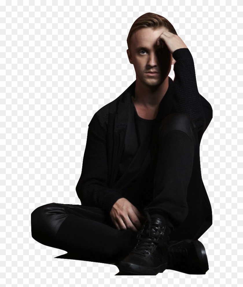 Sitting Png - Tom Felton Png Clipart #1147064