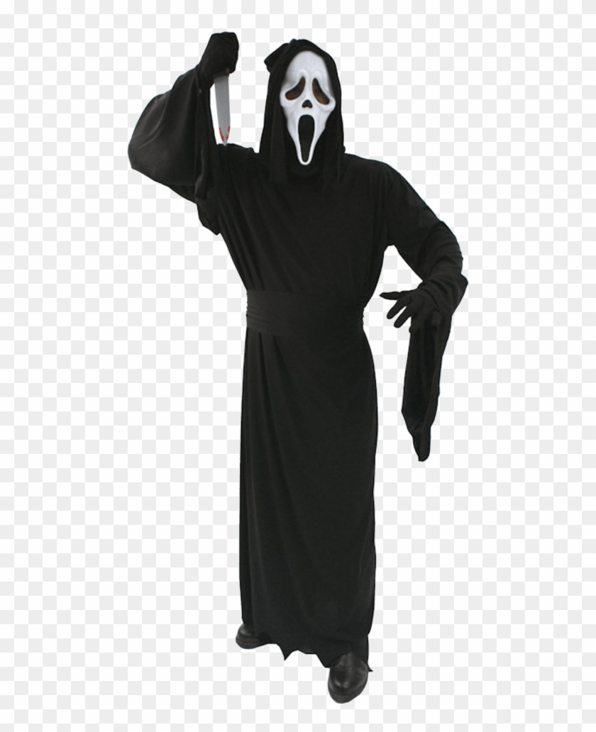 Sc 1 St Jokers Masquerade - Scream Costume Clipart