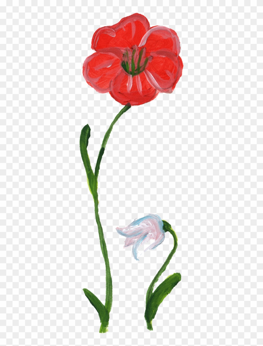 Png File Size - Transparent Flower Paint Png Clipart #1147272