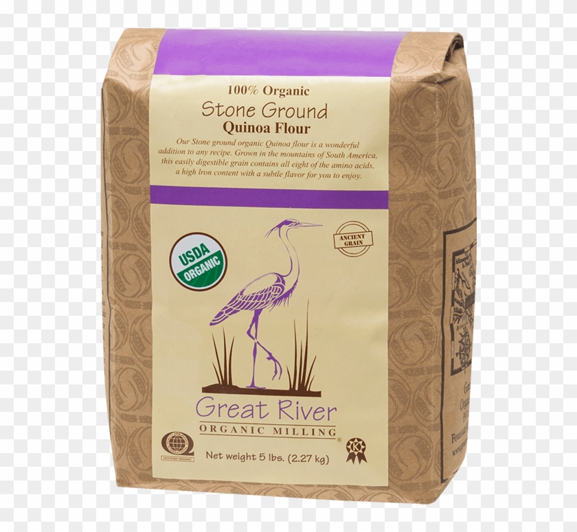 Great River Organic Milling Quinoa Flour - Organic Certification Clipart