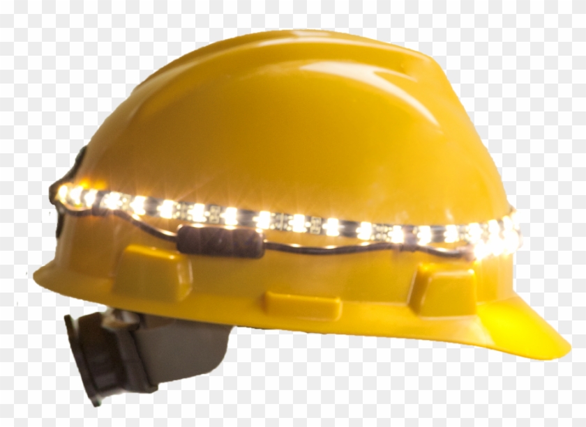 Climbing Headlamp For My On Light Best - Hard Hat Clipart #1147936