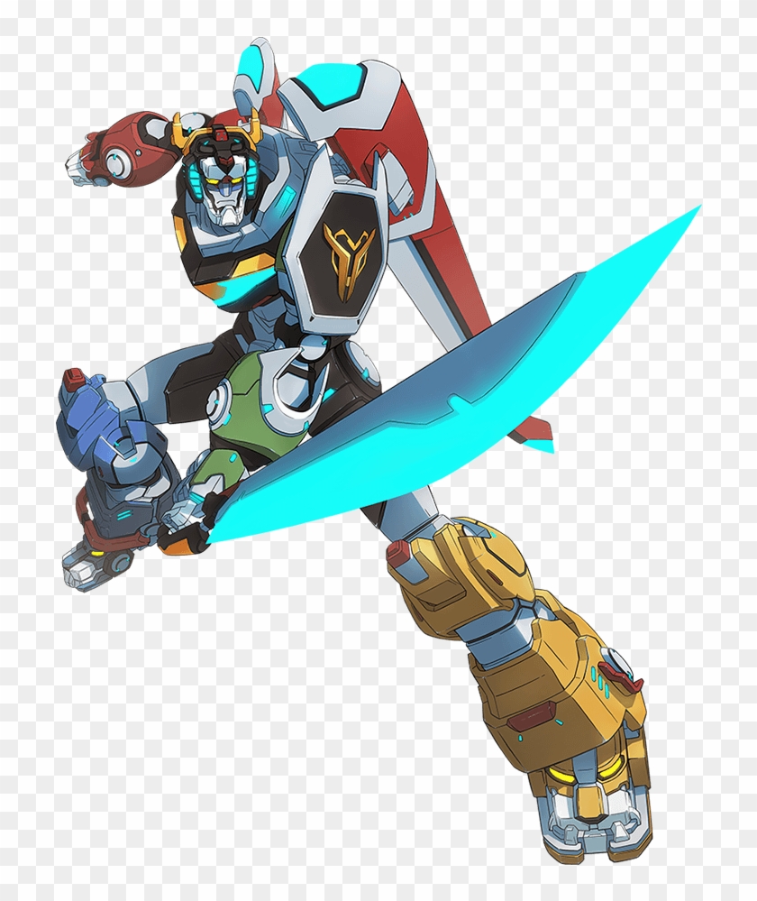 737 X 938 3 - Voltron Legendary Defender Voltron Robot Clipart