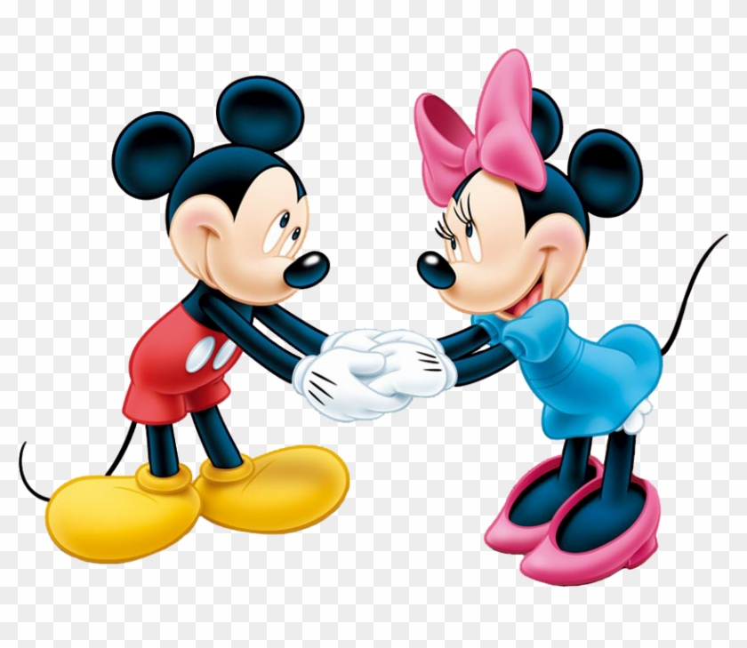 Clip Transparent Stock Hold Hands - Minnie Mouse - Png Download
