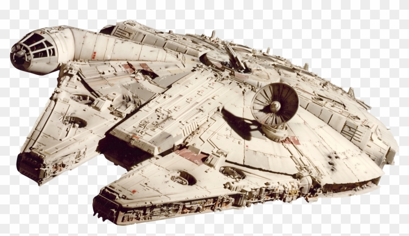 Image Millenniumfalcon Fathead Wookieepedia Fandom - Star Wars Millennium Falcon Png Clipart #1148681