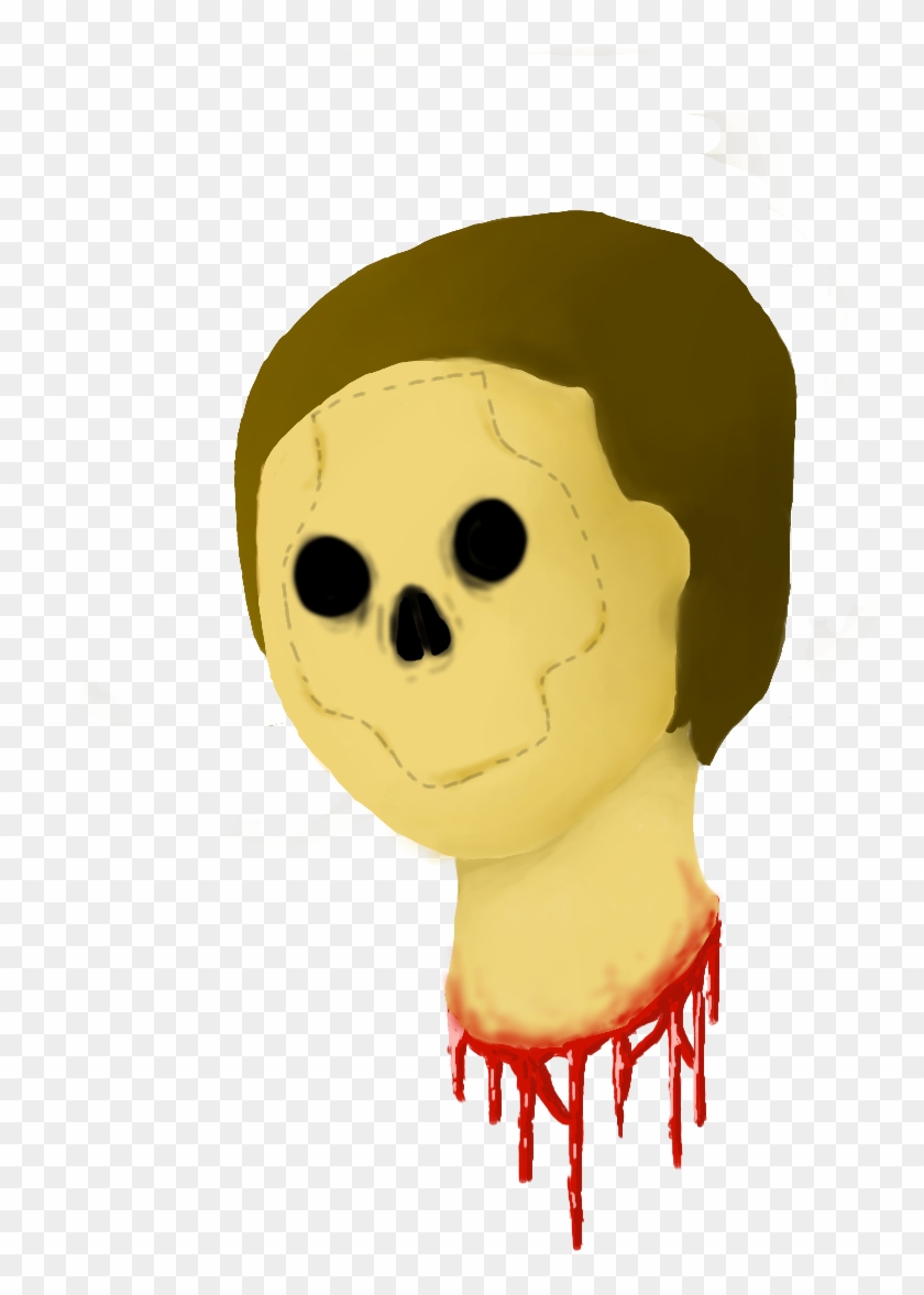 Creepy Face Png - Cartoon Clipart