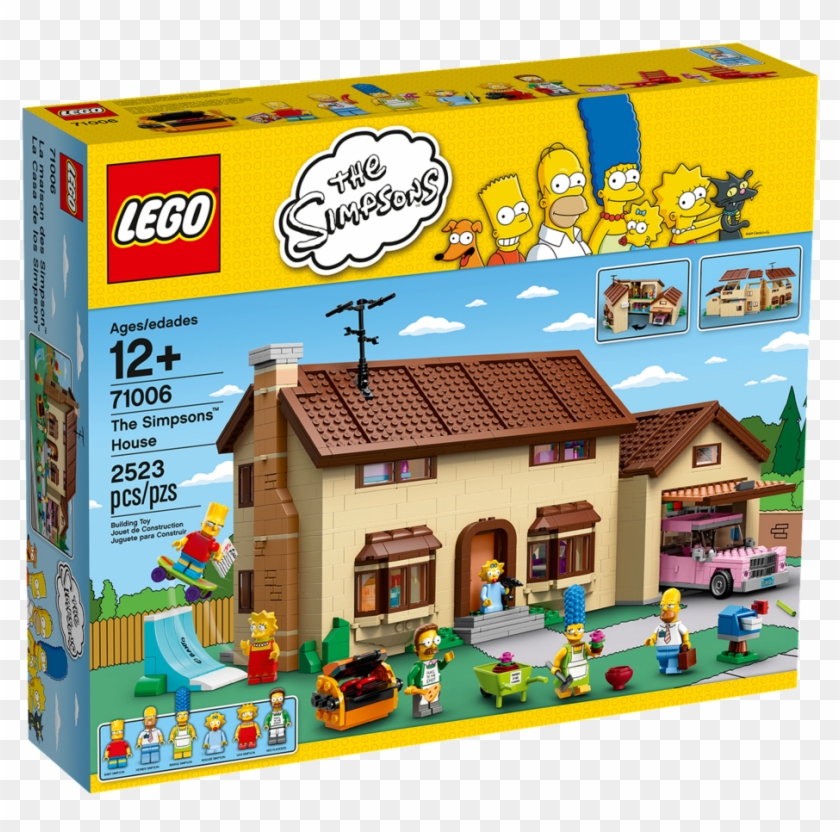 Casa Dos Simpsons Lego Clipart #1149154