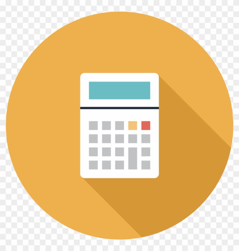 Calculator Icon - Payroll Schedule Icon Clipart #1149158