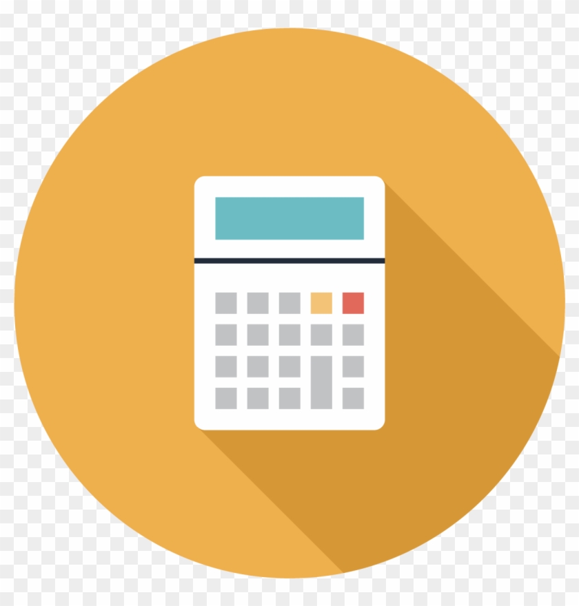 Calculator Icon - Payroll Schedule Icon Clipart