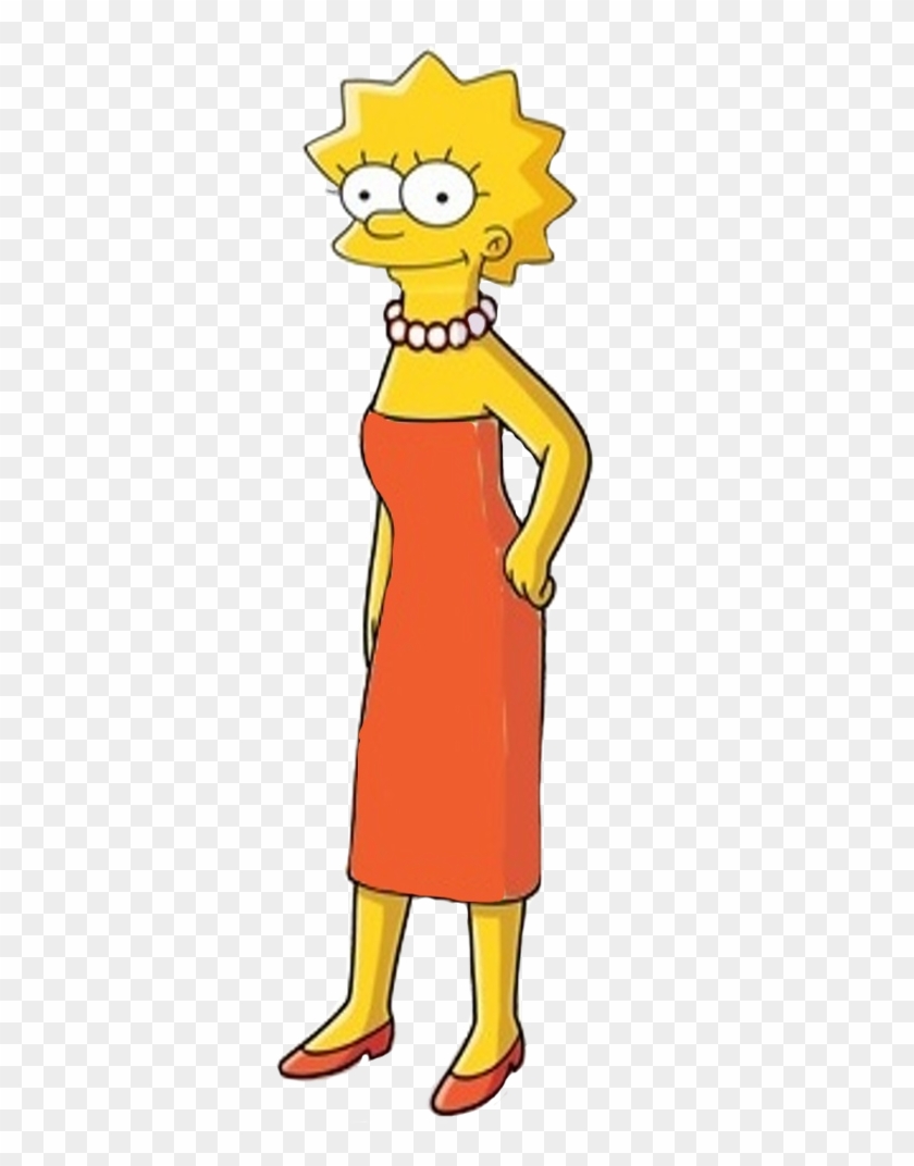 466 X 992 7 - Lisa Simpson Clipart