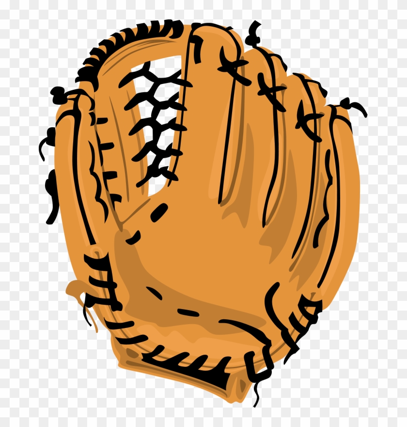 Mitt Baseball - Baseball Glove Clipart - Png Download #1149399