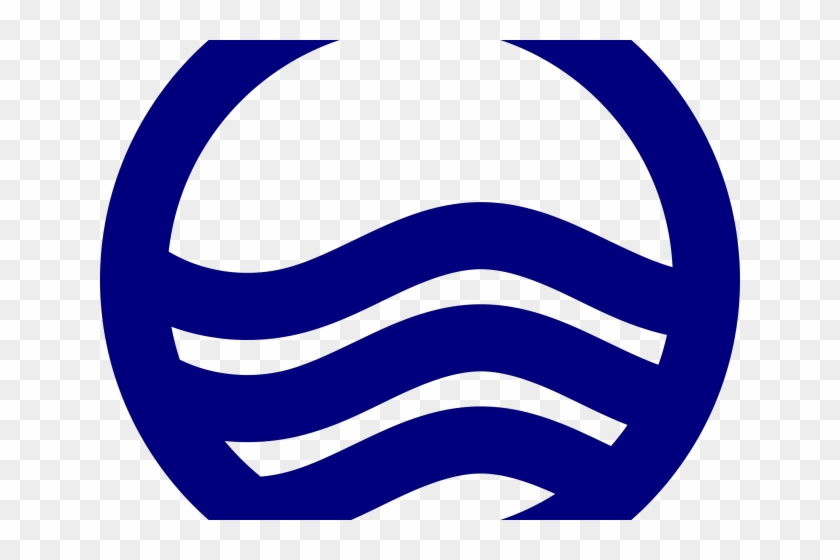 Wave Clipart Icon - Circle - Png Download