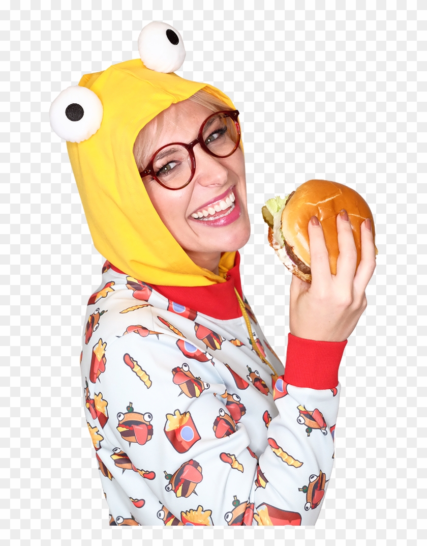 Fortnite Fans Can Get A Real-life Durrr Burger Onesie - Onesie Fortnite Real Life Clipart #1149772