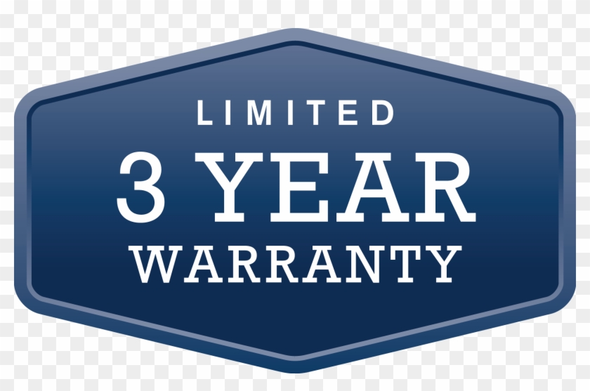 Three-year Limited Warranty - Sign Clipart #1150143