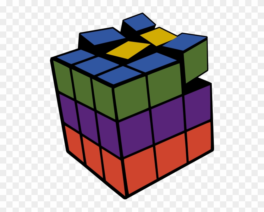 Rubiks Cube Vector Png Clipart #1150353