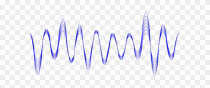28 Sound Wave Clipart Transparent Free Clip Art Stock - Majorelle Blue - Png Download #1150500