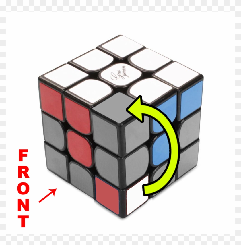 How To Solve A Rubik's - Rubik's Cube Red Blue White Clipart #1150572