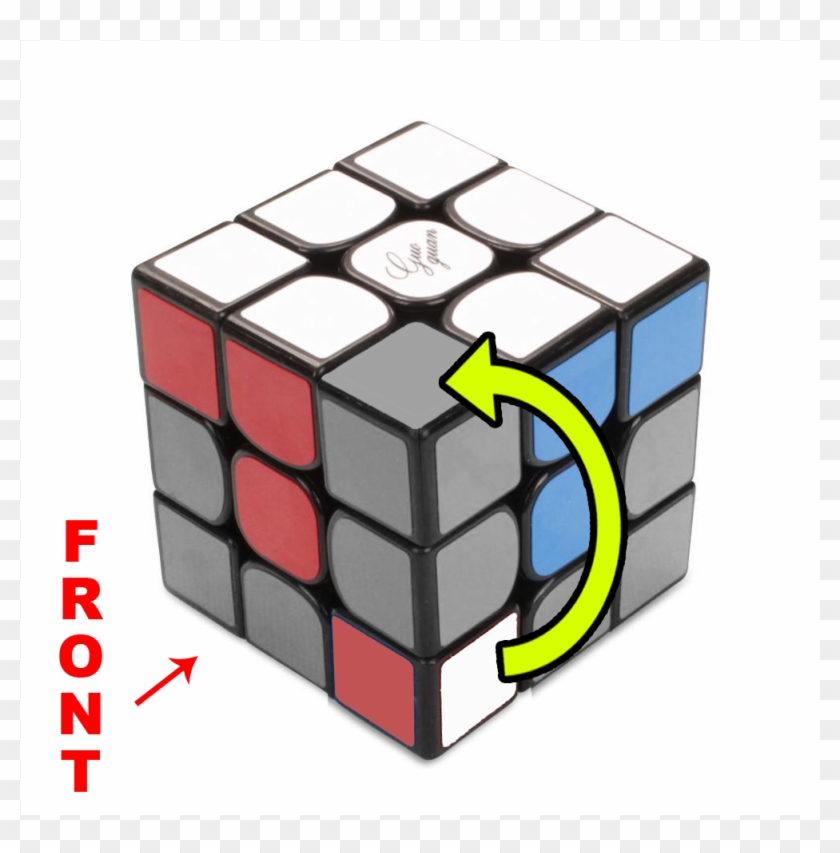 How To Solve A Rubik's - Rubik's Cube Red Blue White Clipart
