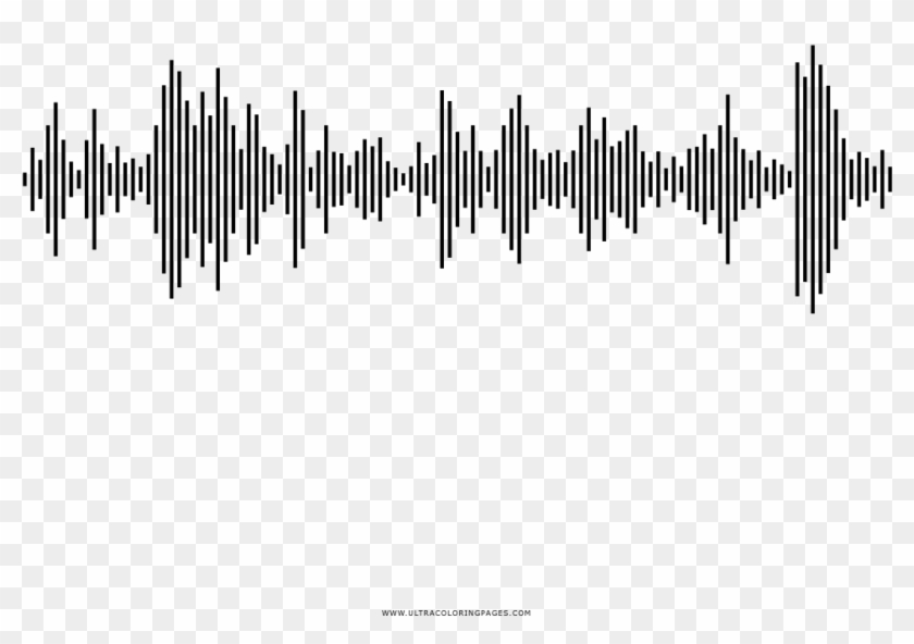 Soundwave Coloring Page - Imagem De Onda Sonora Clipart