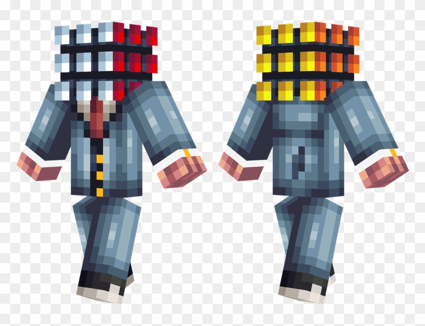 Rubik's Cube - Minecraft Cat Alien Skin Clipart