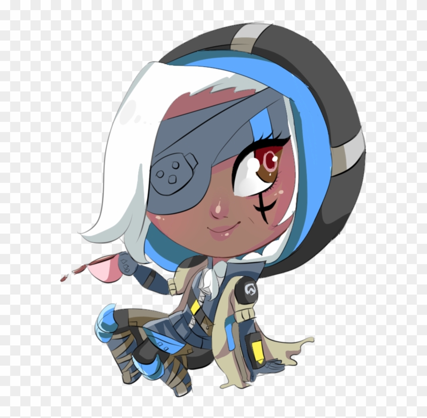 Png - Overwatch Ana Amari Chibi Clipart