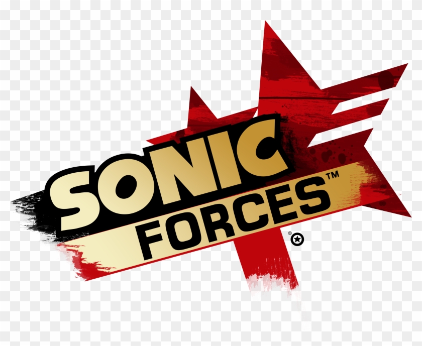 Sonic Forces Logo Template Clipart #1151735