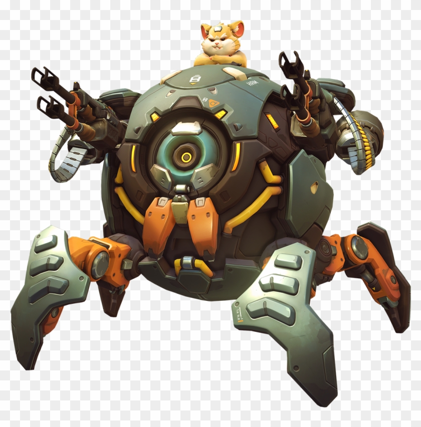 Wrecking Ball - Overwatch Wrecking Ball Model Clipart