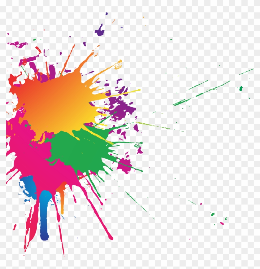 Transparent Color Splash - Splash Of Color Gif Transparent Clipart #1152038