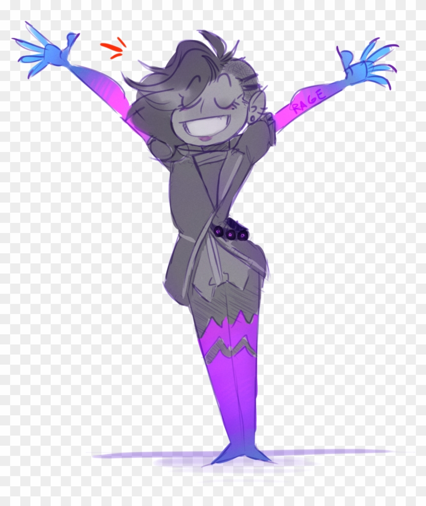 Overwatch Sombra Png - Transparent Sombra Overwatch Png Clipart #1152156