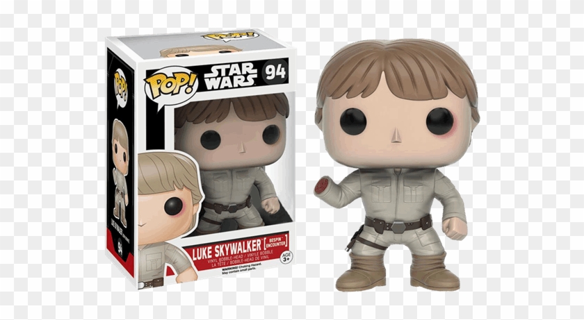 Luke Skywalker Pop Vinyl Figure - Bespin Encounter Luke Pop Clipart #1152334