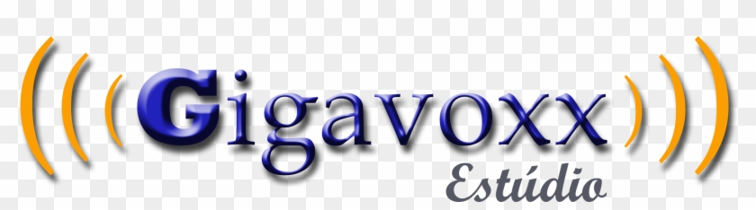 Logo Gigavoxx Original Branco - Calligraphy Clipart
