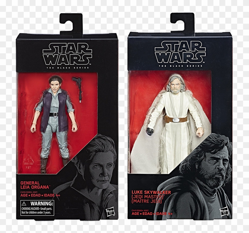 Luke Skywalker & General Leia Organa Star Wars Episode - Star Wars Black Series 6 Inch Luke Skywalker Jedi Master Clipart
