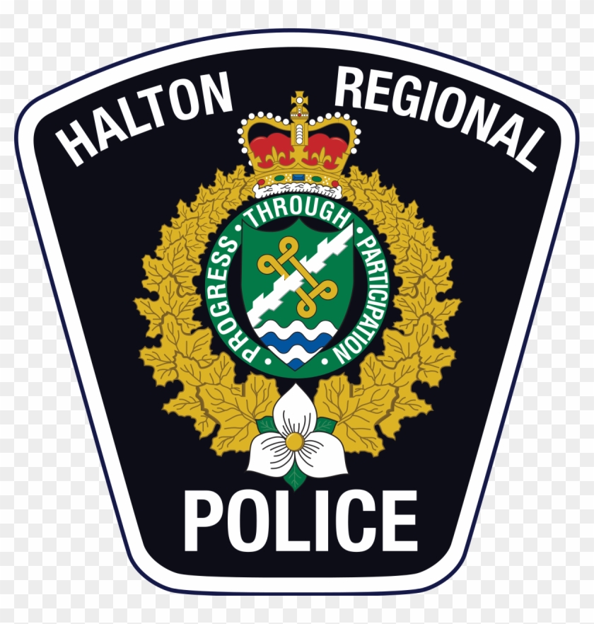 Jpg Royalty Free Library Badge Svg Police K9 - Halton Regional Police Logo Clipart #1152523