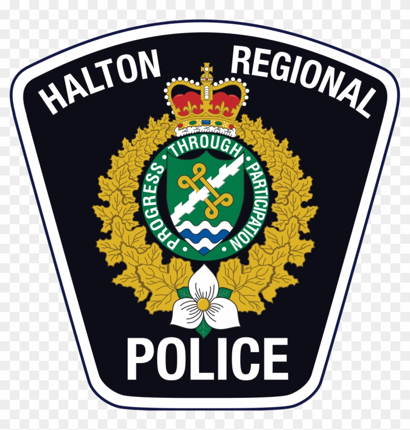 Jpg Royalty Free Library Badge Svg Police K9 - Halton Regional Police Logo Clipart