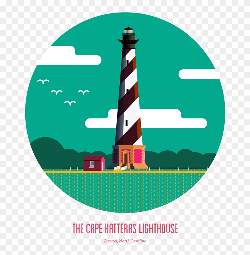 Vector Lighthouse Transparent - Lighthouse Clipart