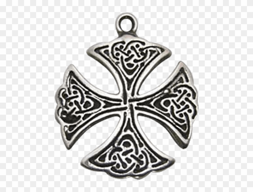 Round Celtic Cross Necklace - Celtic Cross Clipart #1152719