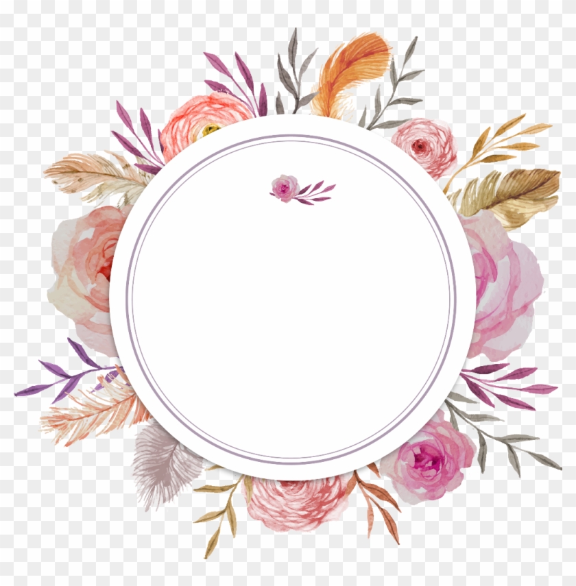 Watercolor Sticker - Rose Clipart