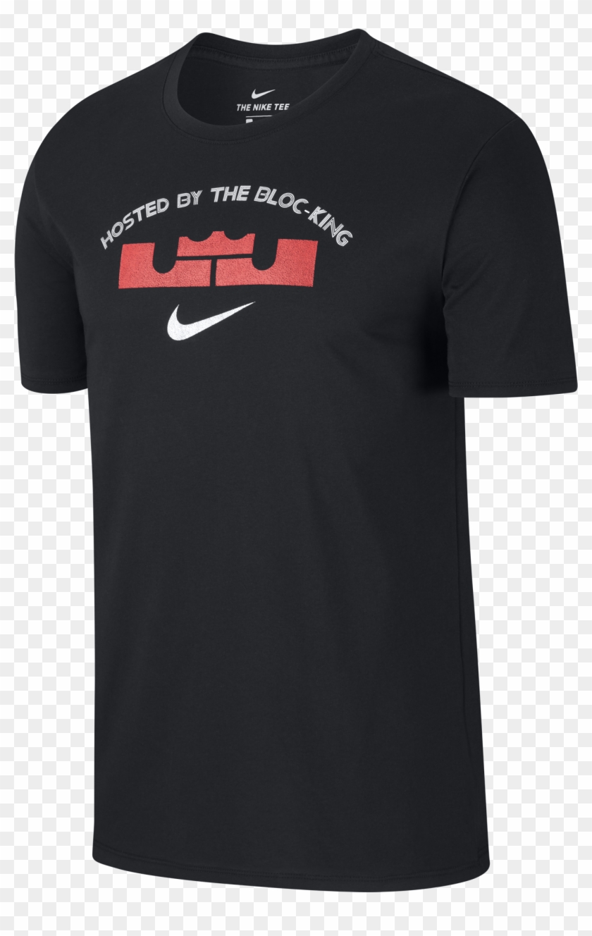 Nike Lebron James Block Party Dry Tee - Lebron James Block Party Shirt Clipart #1152997