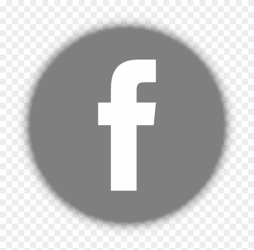 Facebook Icon Png Circle - Facebook Logo F Clipart #1153142