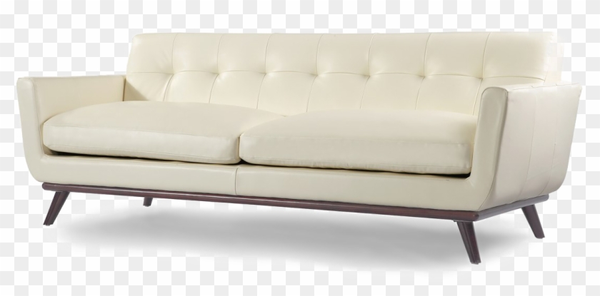 Modern Sofa Png Free Download - White Mid Century Modern Sofa Clipart