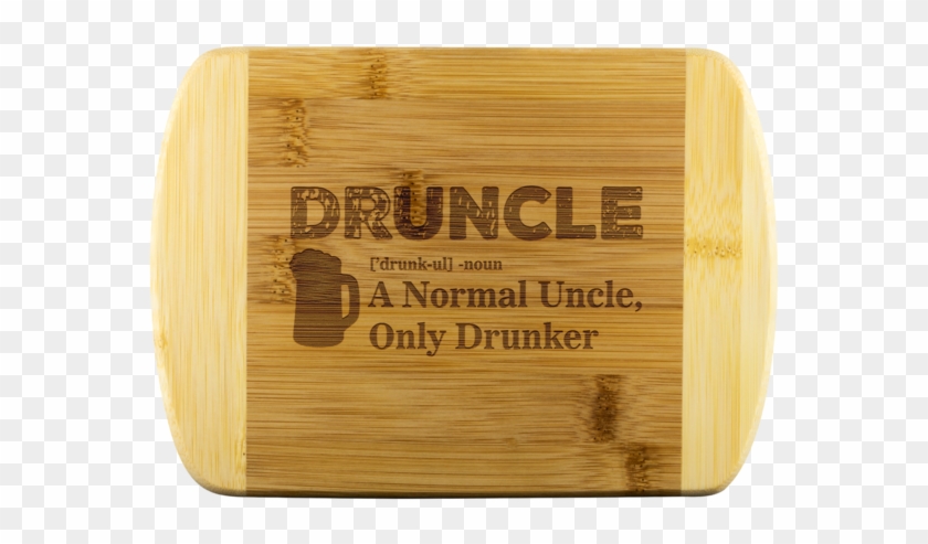 Druncle Round Edge Wooden Cutting Board Wood Cutting - Plywood Clipart #1153990